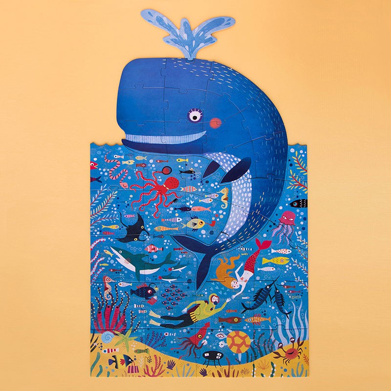 buceando por el fondo del mar